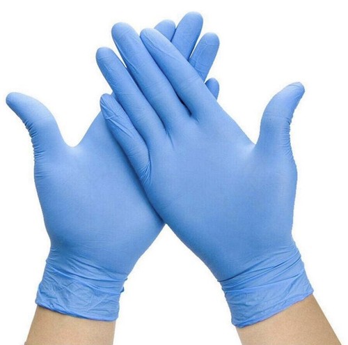 Blue nitrile disposable - nitrile,