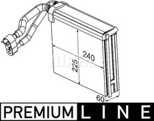 Mahle Evaporator PREMIUM LINE