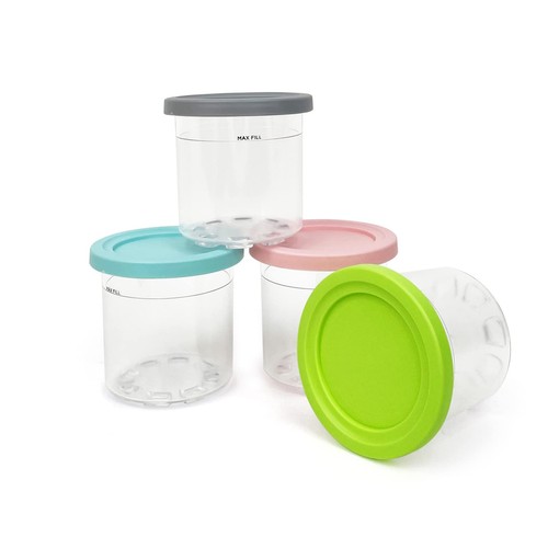Dessert tubs 4pcs ice cream - tubs,