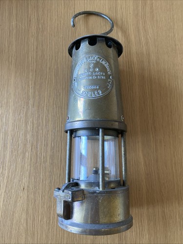 Eccles miners safety lamp - safety, the