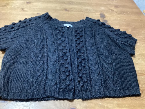 Ladies black cardigan - ladies, short