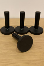 4x Car Wrap Magnet Holders Black Vinyl Wrapping Tool Strong Magnetic Gripper New
