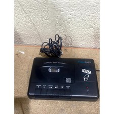Vintage Phonapart TL1076 Telephone Conversation Recorder Black 2 Way Dual Speed