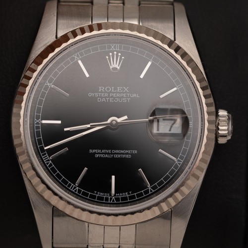 Rolex datejust watch fluted - watch,