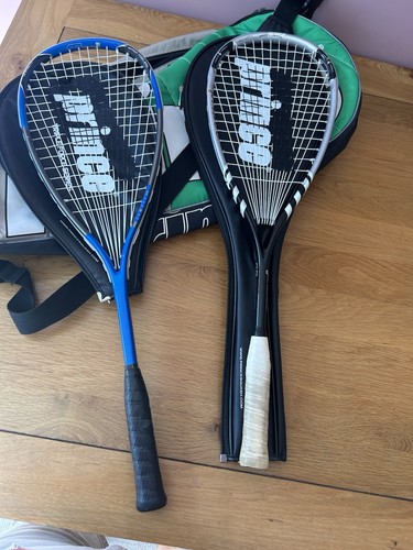 Squash rackets with covers - x,