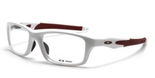 OAKLEY  Crosslink eyeglasses - OX8030 04 55 - 55mm - Pearl White / Cardinal Red
