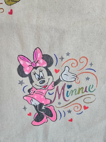 Hand painted tote - tote, minnie
