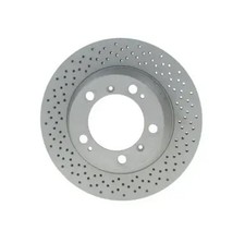 2x Brake disc Perforated 0 986 478 592 BOSCH for PORSCHE 911 911 Convertible