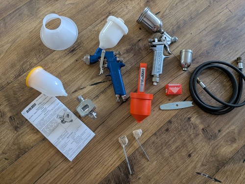 Devilbiss sri spray gun - spray,