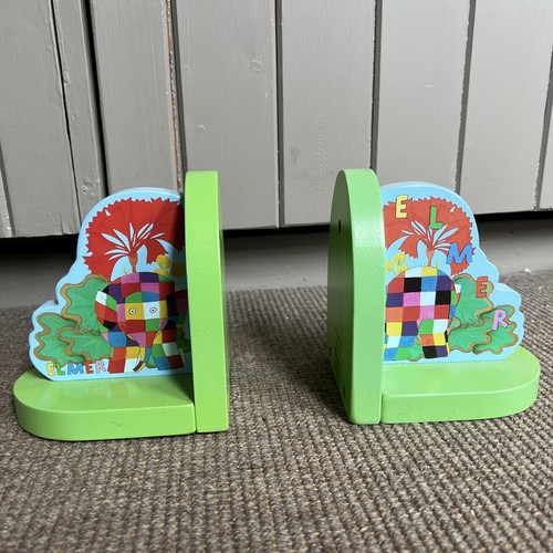 Children bookends elmer - bookends,