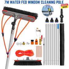 Water fed window cleaning - water,