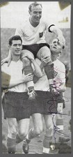 RARE DON HOWE AUTOGRAPH IN ENGLAND STRIP - HAND-SIGNED BY EX ARSENAL WBA PLAYER