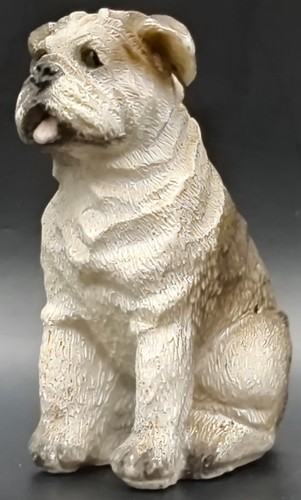 Vintage epl bulldog dog resin - bulldog,