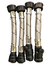 Salamander Flexible Shower Pump Hoses 4 x 15m x 3/4" Straight..New.