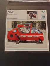 PERAVES ECOMOBILE W- 18K5 Motorcycles Atlas Ed. 1992 free shipping