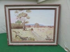 Vintage Irish Oil Painting on
