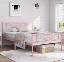 Pink Single Bed