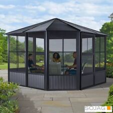 Sojag Charleston 12ft x 12ft Aluminium Frame Solarium RRP-£2799