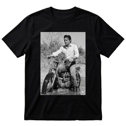 Elvis presley biker graphic - presley,