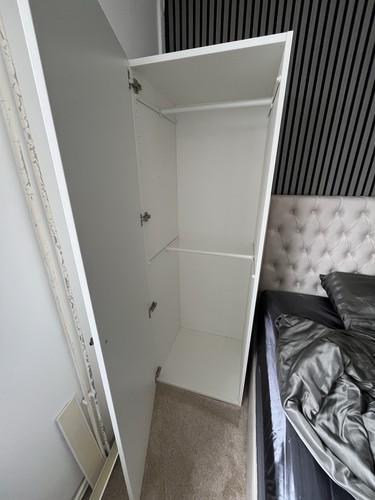 Ikea platsa white - white, wardrobe