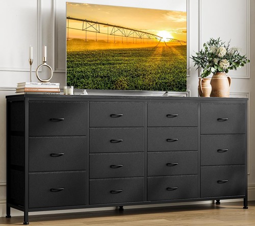 Inch large fabric chest of - chest,
