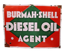 Vintage Burmah-Shell Diesel