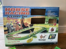 SilverLit Electronic 4 Lane Horse Racing Set Game - Spares /Repairs  Please Read