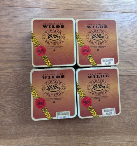 Tobacco tin box cigarillos - tobacco,