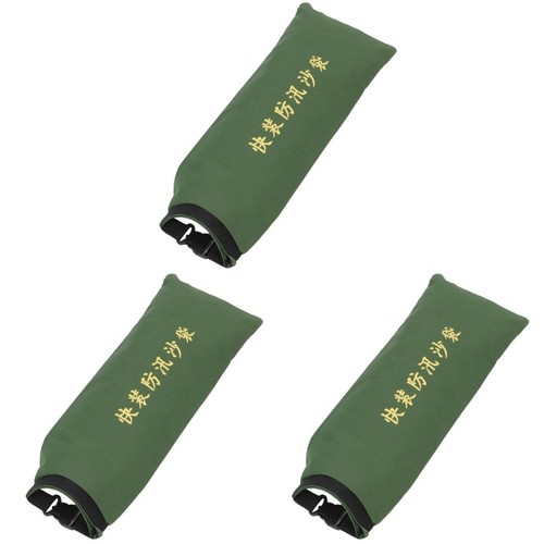 Canvas flood barrier - canvas, bags