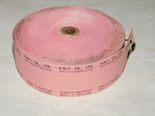 POTTERIES MOTOR TRACTION CO PMT SETRIGHT BUS TICKET ROLL