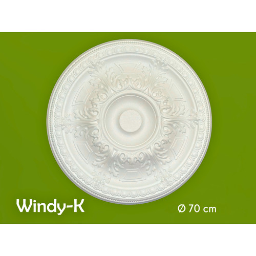 Polystyrene ceiling rose - polystyrene,