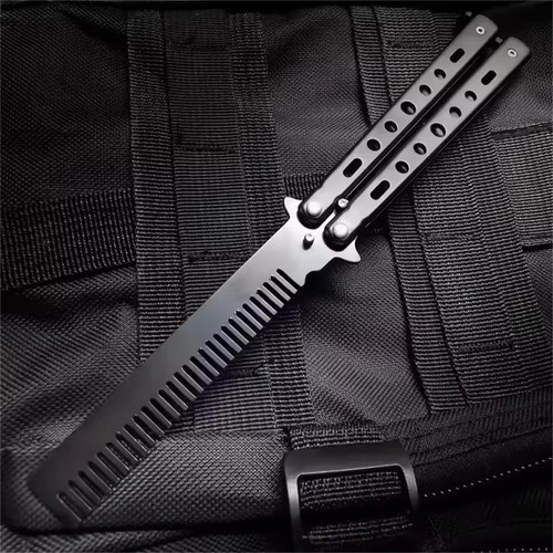 Foldable butterfly comb - foldable,