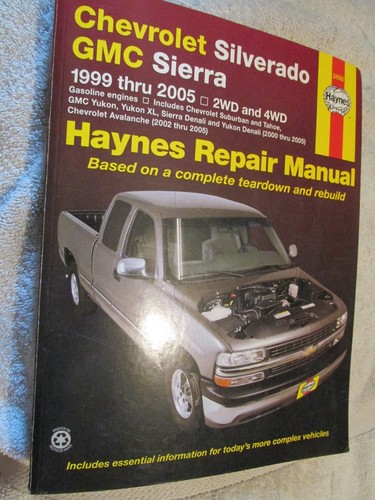 Haynes repair manual chevrolet - repair,