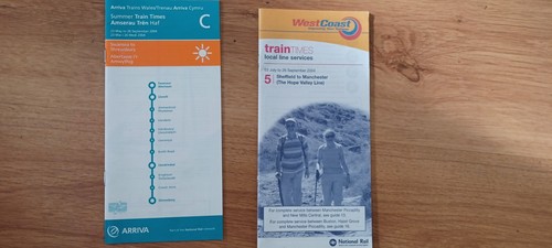 Train timetables 2004 - ,