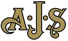 AJS motorcycle tank decals