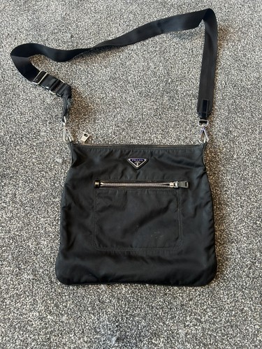 Prada black nylon - black, re-nylon