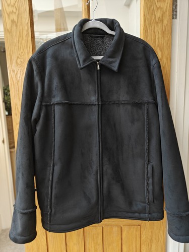 Men s black - m, suede