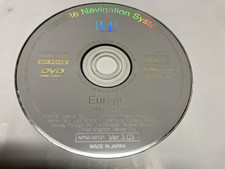 HONDA SATELLITE NAVIGATION SYSTEM DVD CD EUROPE 2006 -2007 SATNAV