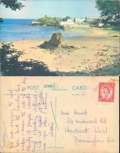 Tenby beach and coastline