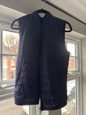 Zara Mens Navy Padded Gilet