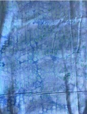 4m Pale Blue Spots Cotton