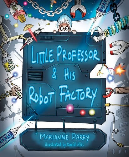 Little professor and his robot - little,