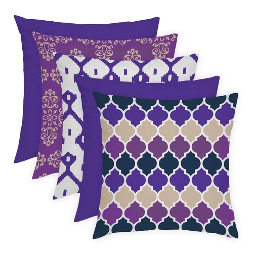 Moroccan printed garden - printed,