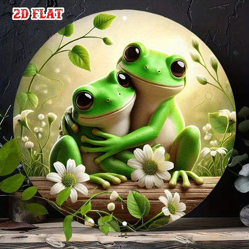 Frog round metal aluminium - metal,