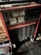 MUREX MIG WELDER 300 AMP 3 PHASE TRANSMIG 305S WITH TRANSMATIC 2x2 WIRE FEED.