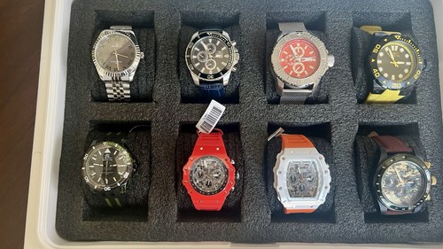 Invicta watches with - (9), case