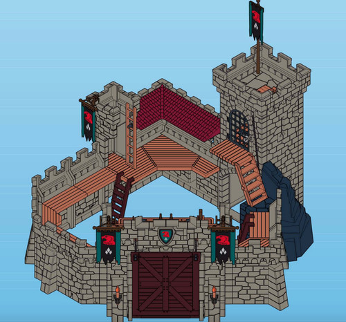Playmobil 4865 4866 castle - 4865,