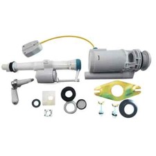 Toilet Cistern Fittings Savoy Close & Low Level inc Chrome and White Lever Flush