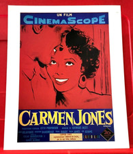 Carmen Jones Harry Belafonte Movie/Film Poster Art PICTURE / PRINT 12" x 9.5"