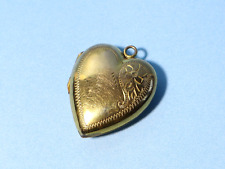 Antique 9ct Gold LOVE HEART